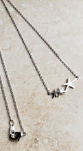 Load image into Gallery viewer, TINY Necklace  - Silver Plated star short necklace - NC-819