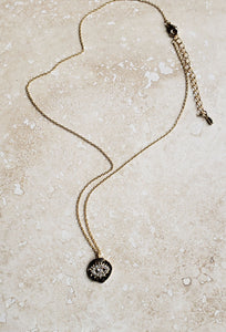 TINY Necklace - Gold Plated Evil Eye   - NC-839