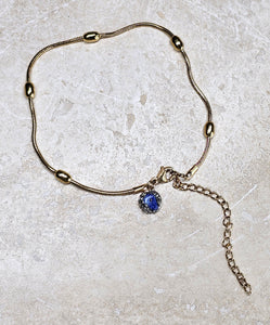 ANKLET - Gold Stainless Steel -                   ANK-205