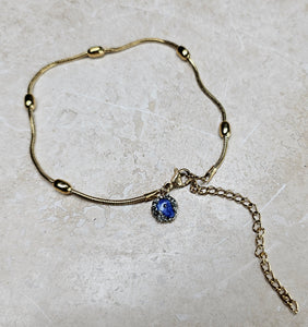 ANKLET - Gold Stainless Steel -                   ANK-205