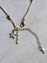 Load image into Gallery viewer, ANKLET - Gold, Stainless steel with charms - ANK-210