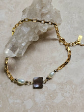 Load image into Gallery viewer, ANKLET - Gold Stainless steel with stones - ANK-212