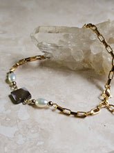 Load image into Gallery viewer, ANKLET - Gold Stainless steel with stones - ANK-212