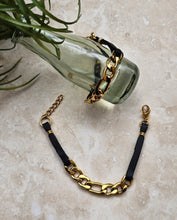Load image into Gallery viewer, BRACELET  -  Stainless Stell and Leather - Style - BR-274