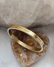 Load image into Gallery viewer, BRACELET - Stainless steel  Gold rigid  bracelet - BR-275