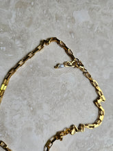 Load image into Gallery viewer, NECKLACE -  "Y" Necklace Golg Stainless Steel short necklace - NEC-1563