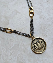 Load image into Gallery viewer, NECKLACE -  Lotus Flower Necklace -  NEC-1571