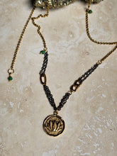 Load image into Gallery viewer, NECKLACE -  Lotus Flower Necklace -  NEC-1571