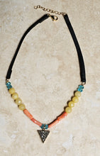 Load image into Gallery viewer, NECKLACE -  Choker   - Colorful natural beads  -  NEC-1575