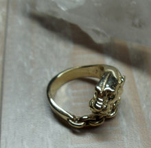 Load image into Gallery viewer, RING - Tiger face ring  -  R-1070