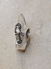 Load image into Gallery viewer, RING - Silver open textured ring - R-1149