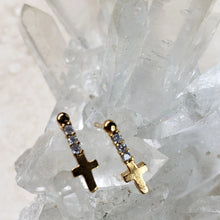 Load image into Gallery viewer, STUD - Tiny Cross Earring -  E-92
