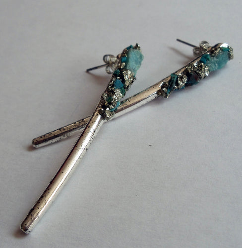 EARRING - EAR-136 S - Chrysocolla