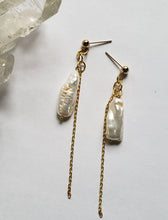 Load image into Gallery viewer, EARRING - EAR-361  Mother Pearl dangle earring