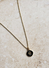 Load image into Gallery viewer, TINY Necklace - Gold Plated Evil Eye, short necklace - NC-837