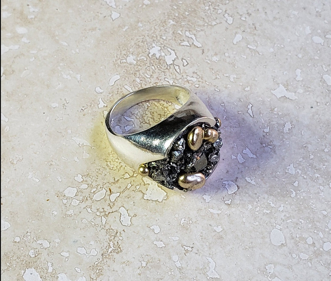 STERLING SILVER RING   -         STYLE:  R-8000SS